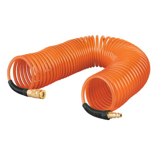 Manguera para Compresor Tipo Resorte 7.6m - Alta Resistencia