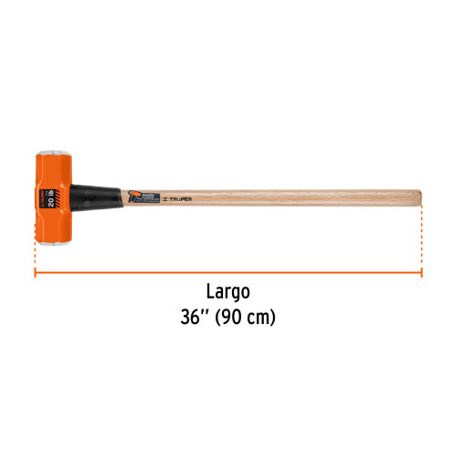 Marro Octagonal 20 lbs con Mango 36" - Alta Durabilidad