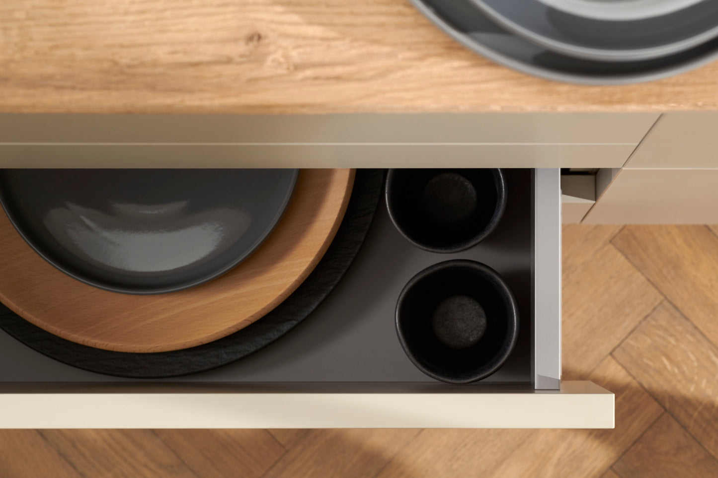 Kit Cajón MERIVOBOX con TIP-ON BLUMOTION | Blum