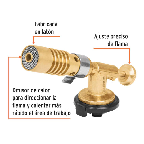 Difusor de Calor Latón 1/4 Vuelta – Control Precisa Flama
