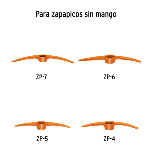 Mango Madera 36cm para Zapapicos y Talachos Truper