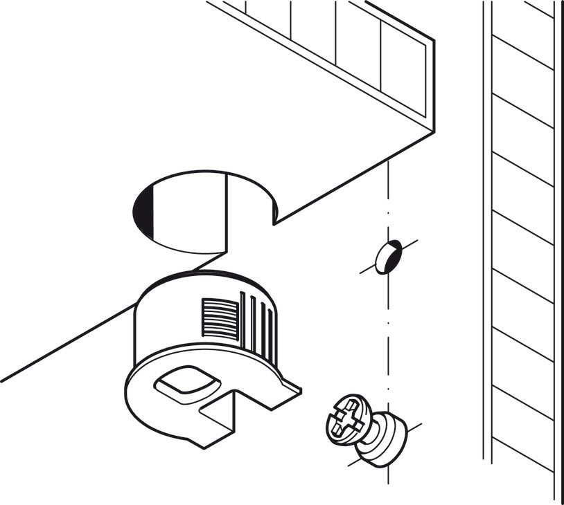 Perno Rafix Häfele: Unión Invisible para Muebles
