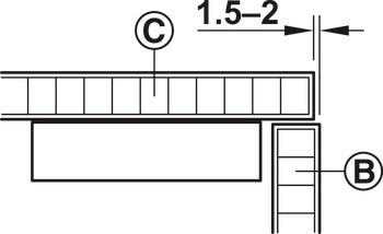 Touch Latch Cromado Häfele - Funcionalidad y Estilo
