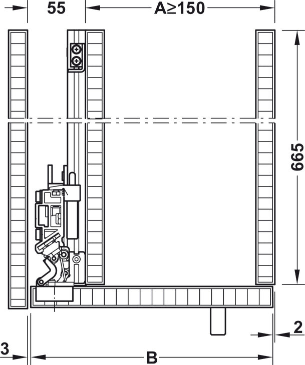 Herraje para Puertas Corredizas Häfele - Calidad Alemana