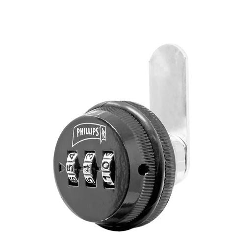 Cerradura MX5969 Phillips Negro Mate (2 Piezas) - Seguridad y Estilo