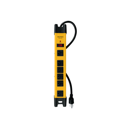 Supresor de Picos Multitoma 6 Salidas 1200J - Protección Óptima