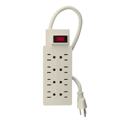 Multicontacto 8 Entradas Voltech — Seguridad y Estilo