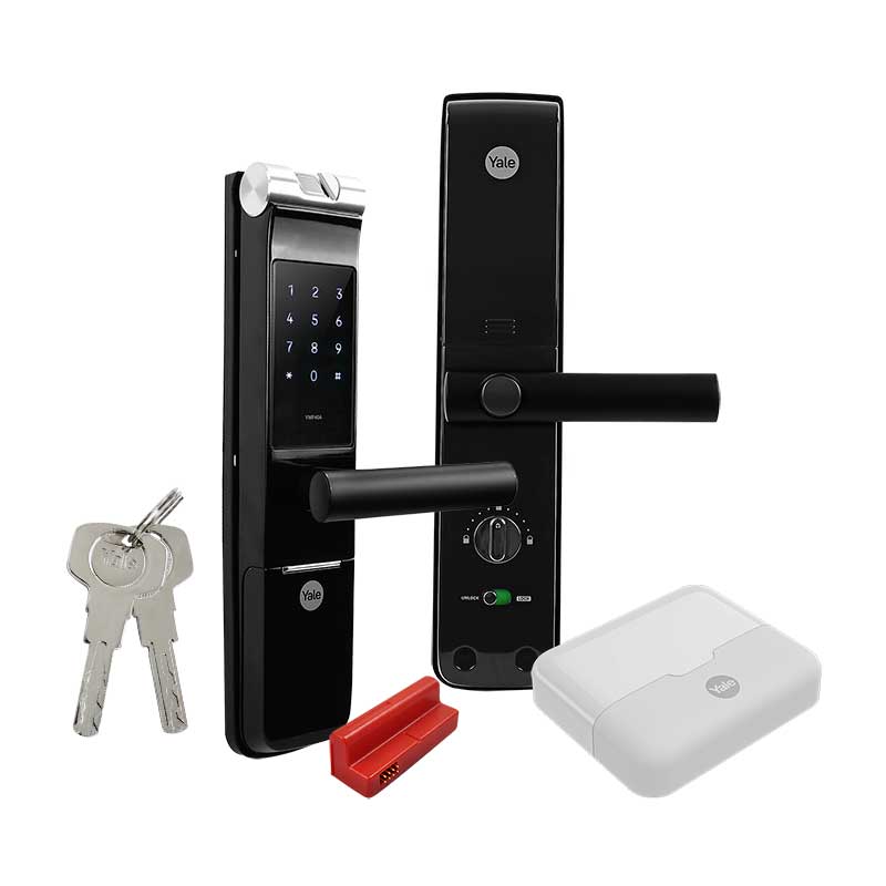 Kit Cerradura Digital YMF40 Black – Seguridad Premium