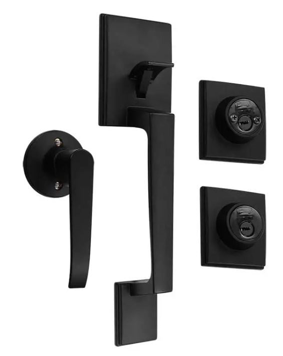 Herraje Negro Mate MX6637 - Llaveros Phillips de Calidad