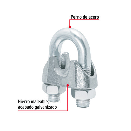 Nudo para Cable 1/2" - Fácil Instalación (1 Pieza)