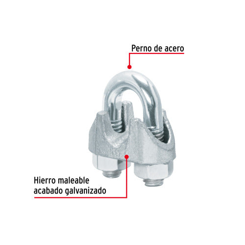 Nudo para Cable 5/16" - Pack de 2 Piezas | Calidad Premium