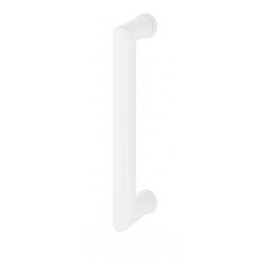 Amsterdam Manillon Recto Blanco 220mm HOPPE + Fijacion