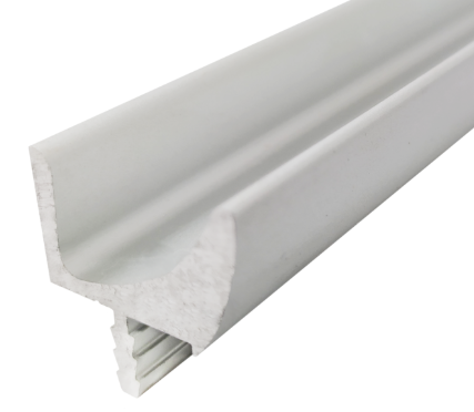 Jaladera en U 16mm x 2m - Perfil Resistente y Duradero