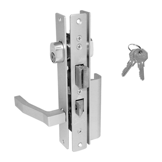 CERRADURA PARA PERFIL DE ALUMINIO MOD. 575 JM ALUMINIO NATUR