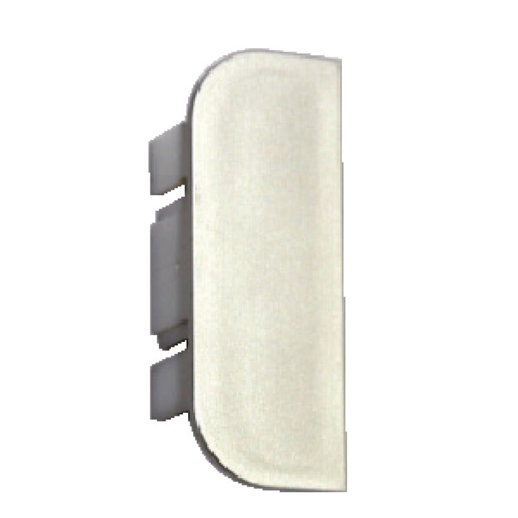 Tapa Jaladera C Plata - Acabado Profesional Häfele