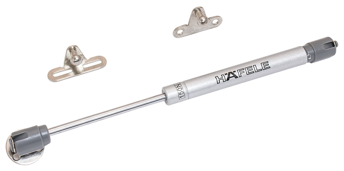 Gas Spring Acero Plateado Häfele para Puertas Elevables