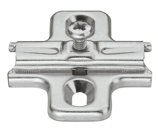 Placa Montaje Tornillo Madera Duomatic Häfele