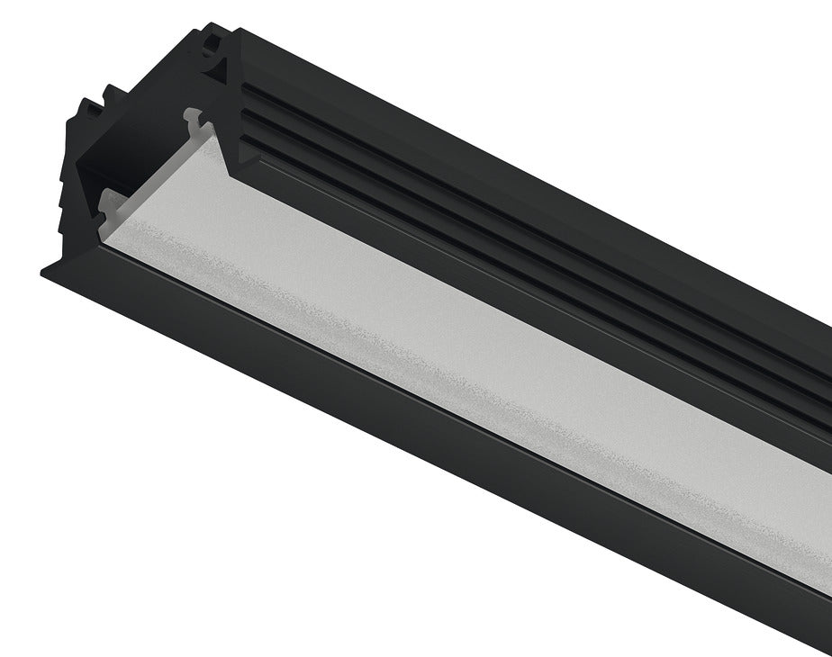 Perfil Negro 1106 para Tiras LED - Instalación Profesional