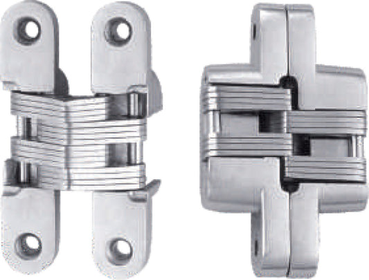 Bisagra Oculta Zinc Cromo Mate 97×19 mm - Häfele
