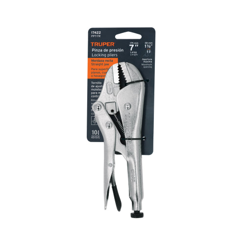 Pinza de Presión 7" Antiderrapante y Duradera