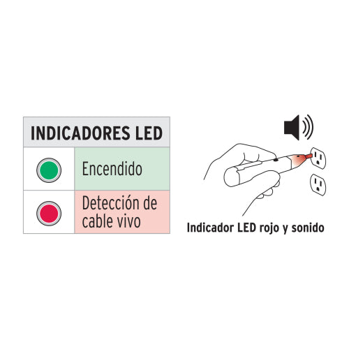Probador de Tensión Tipo Pluma | Precisión Sin Contacto