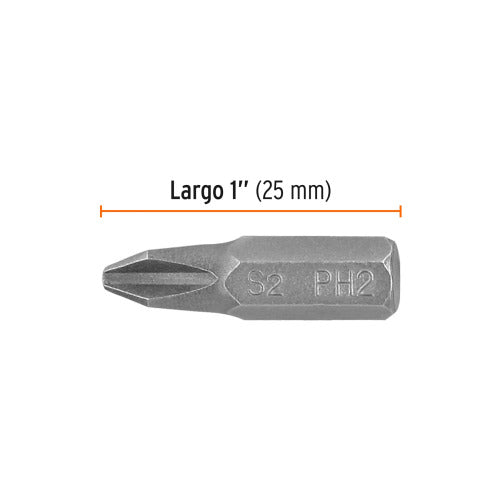 Puntas Phillips PH2 1" - Alta Durabilidad y Precisión