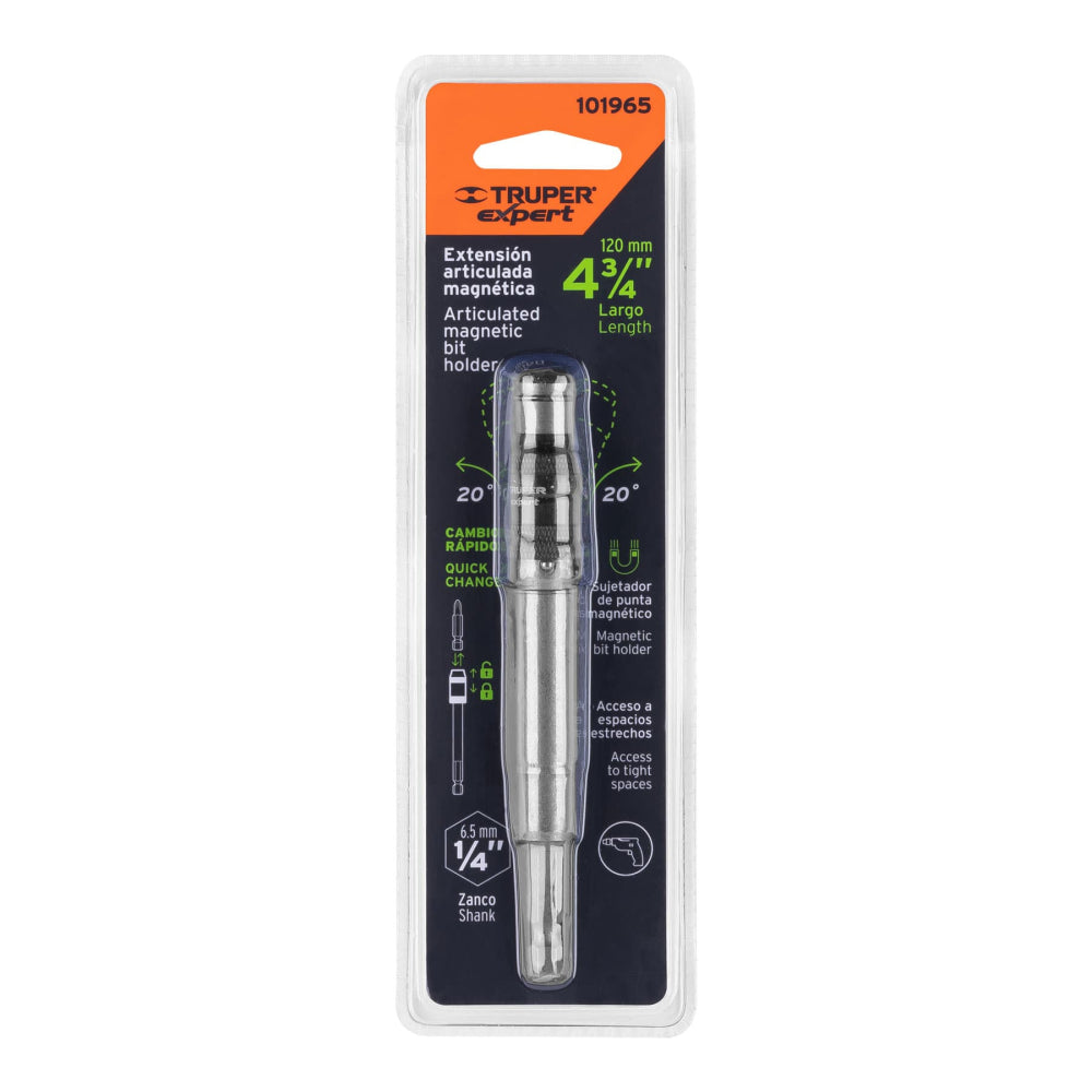Adaptador Articulado Cambio Rápido 120mm para Puntas