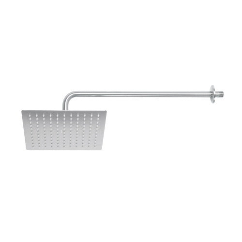 Regadera Acero Inoxidable Satinado 10" RIVIERA