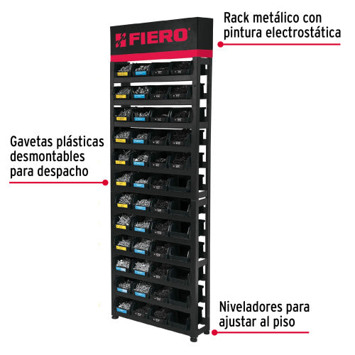 Organizador de Tornillos 48 Gavetas - Orden Perfecto