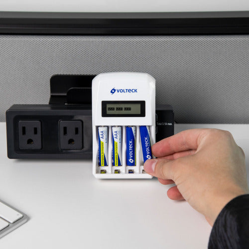 Pilas AAA Recargables 600mAh - Pack de 4 - Eco Amigables