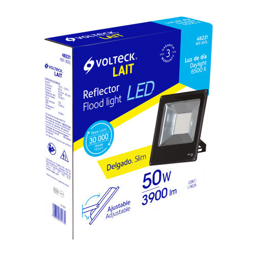 Reflector LED 50W Slim - Iluminación Eficiente