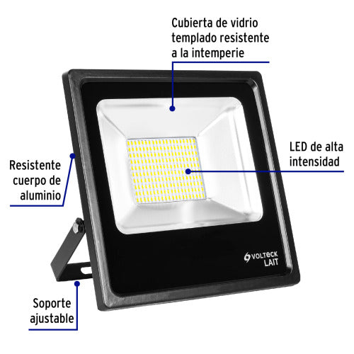 Reflector LED 100W Ultra Delgado - Alta Potencia