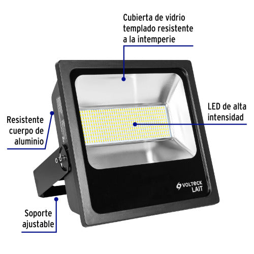 Reflector LED Delgado 200W - Alta Potencia y Eficiencia