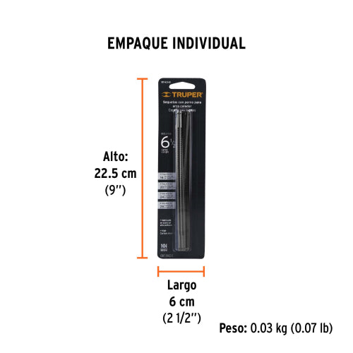 Seguetas con Perno para Arco Calador REP-ACA-6X