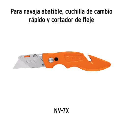 Juego de 10 Cuchillas para Acrílico NV-7X y MN-6 | Corte Preciso