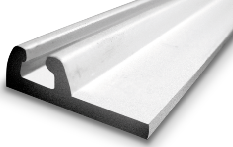 Riel Simple Sobrepuesto CX Aluminio 3 Mts - Calidad Garantizada
