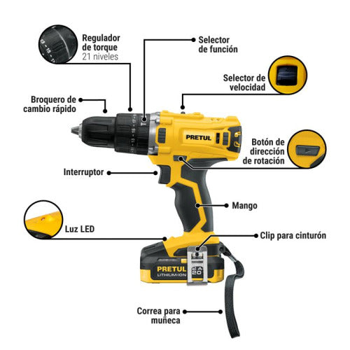 Rotomartillo Inalámbrico 20V - Potencia y Libertad