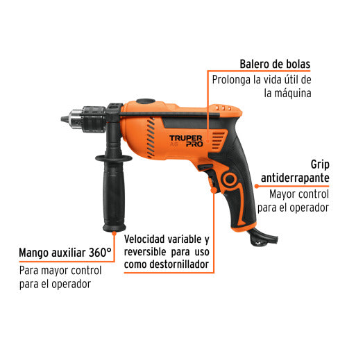 ROTOMARTILLO 1/2 PROFESIONAL, 650 W