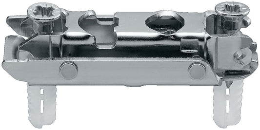 CLIP Base, recto, 0 mm, Acero, con tetón expansible EXPANDO, AA: excéntrica
