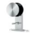 Set Puerta Corrediza INOX con Rueda - HLD-S007