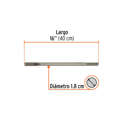 Cincel SDS Max 16 para Acanalado Profesional