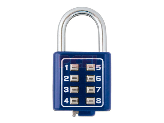Candado Digital Electrónico 40mm Azul Phillips - Seguridad Premium