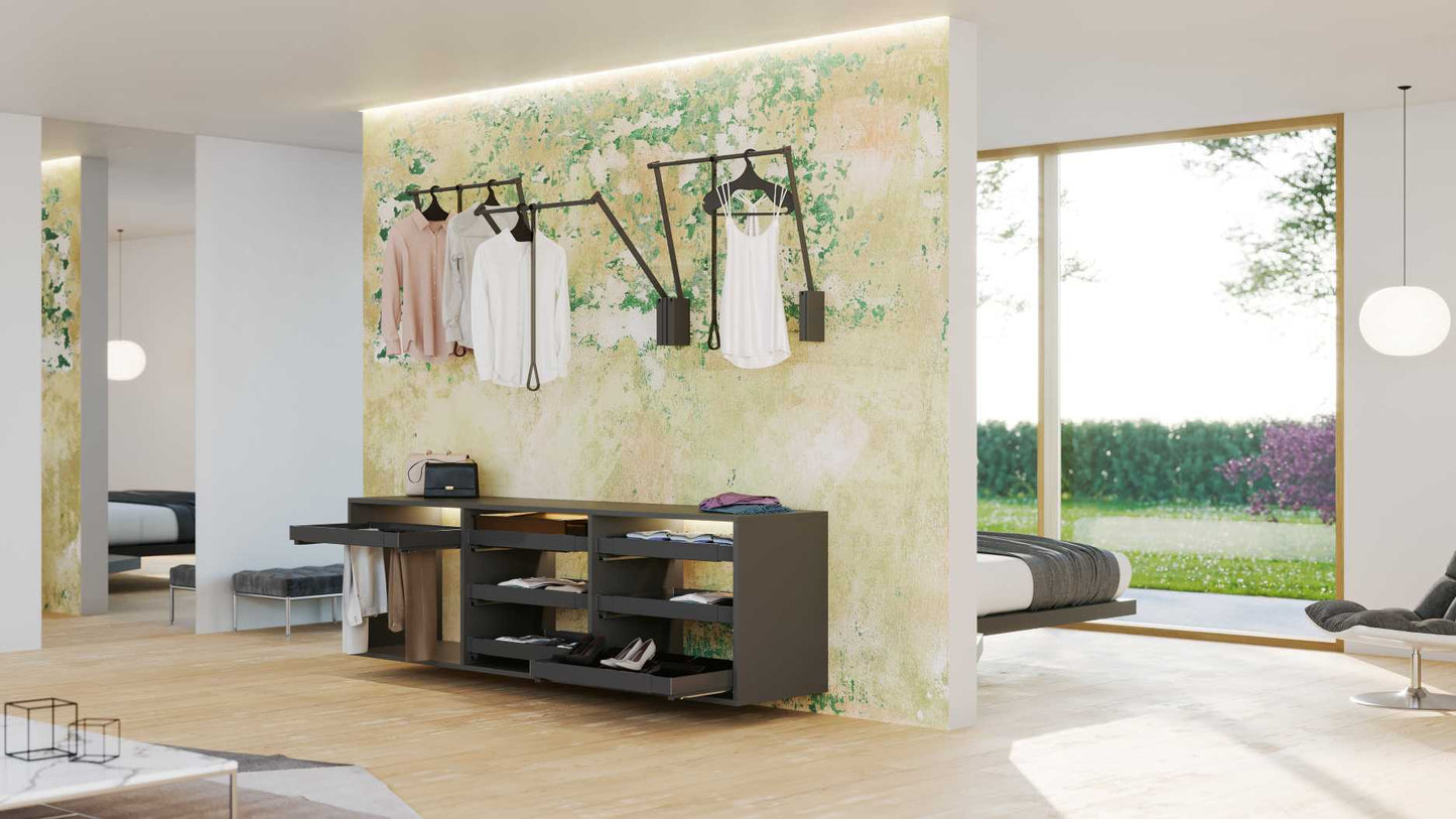 Elevador Servetto 3T CM 75-110 Café Bronze