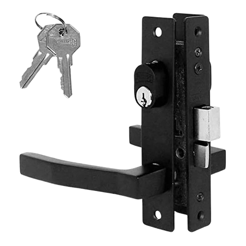 Cerradura Segura para Perfiles de Aluminio Mod. 550 Negro
