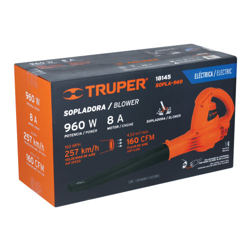 Sopladora Eléctrica 960W - Potente y Ligera