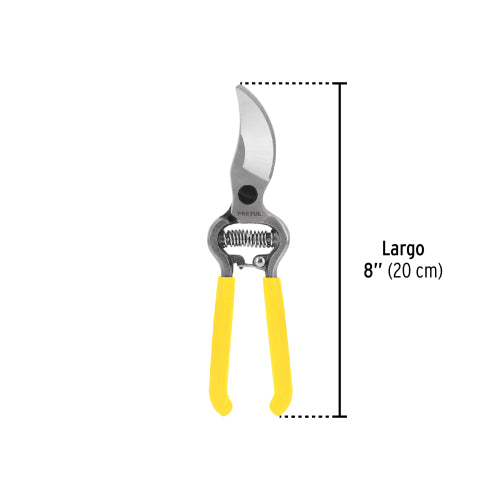 Tijera Poda Forjada T-67P | Acero Carbono & Ergonomía
