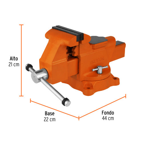 Tornillo de Banco Industrial 5″ Acero | Alta Resistencia