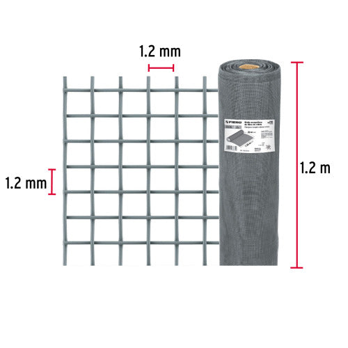 Malla Mosquitera Gris 20x30m - Protección Antimosquitos