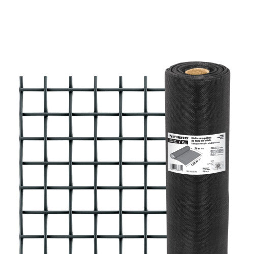Malla Mosquitera Negra 1.20x30m - Protección Duradera