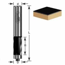 Broca 3/4"x1/2" Mod. 190-50 para Laminados | Alta Durabilidad